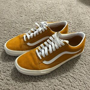 Orange Old Skool Vans